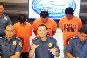  Cops nab 3 gun-for-hire in Laguna buy bust